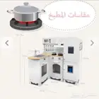 مطبخ اطفال خشبي زاوية