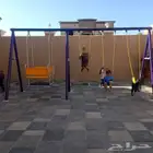 العاب خارجية فايير مراجيح وزحاليق