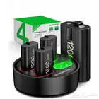 قاعدة شاحن مع 4 بطاريات اكس بوكس - xbox