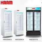 ثلاجه عرض هام أبيض زجاجيه