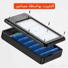 صندوق سعة 6 بطاريات نوع 18650 بنك طاقة واضاءة ب 20 led