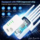 مقوي اشارة بنطاق واسع مزود ب 6 انتينات