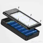 صندوق سعة 6 بطاريات نوع 18650 بنك طاقة واضاءة ب 20 led