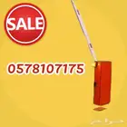 بوابة مواقف السيارات مع استيكر وحساس خروج بوابة سيارات