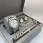 طقم ساعه رجالي فخم تصميم رولكس