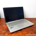 لابتوب نظيف جدا Asus ssd بشاشة لمس للبيع