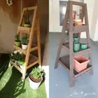 رفوف خشبية