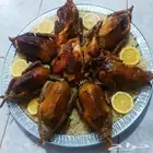 حمام محشي مع ارز بالخلطة الجوز 65 ريال حائل