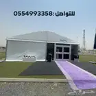 خيام اوروبية -قبب -مسرح -ليزر-شاشة ليد