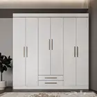 دولاب ملابس كبير لونين