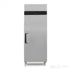 ثلاجة فريزر عرض استيل وزجاج ايطالي وصيني