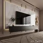 طاولة شاشة 280 سم لون أسود