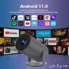 جهاز العرض HY300 PRO 4K أندرويد 11 مزدوج واي فاي 6