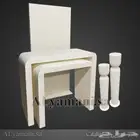 طقم مدخل واستقبال فاخر معتق كريمي حسب الطلب