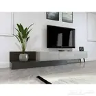 طاولة تلفزيون متحركة ثلاث ألوان