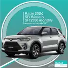 Toyota Raize 2024 for rent - Free delivery monthly rental
