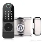 قفل باب ذكي بالبصمة   لا حاجة للمفاتيح  فقط 650 ريال مع ا