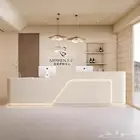 ريسبشن استقبال - كاونتر - مكاتب (تصميم وتنفيذ حسب الطلب)