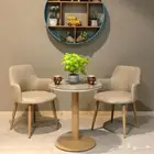 طقم كرسيين وطاولة