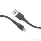 كابل USB-A إلى لايتنينغ متين بقوة 10 واط