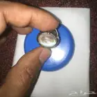 خاتم فضه حجر خارجي