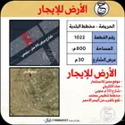 ارض للإيجار بالحريضة ( مخطط البلدية )