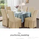 تلبيسات الكراسي طاولة الطعام التركية