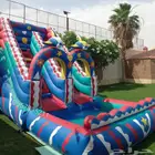 نطيطات زحليقه مائيه ملاعب صابونية