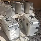 شنط مكياج المنيوم
