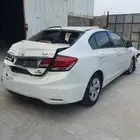 هوندا سيفك 2015 مصدوم تشليح ((قطع غيار فقط))