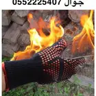 لاصحاب المنادي قفاز ضد الجمر والحريق للطعات والطبخ