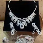 طقم اكسسوار فضي