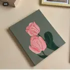 لوحة فنية لزهرة التوليب