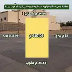 للبيع قطعة ارض سكني تجاري زاوية حي الزرقاء