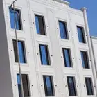 معلم واجهات خارجيه لياسه اسمنتيه ملونه وكسر رخام