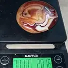 عقيق طبيعي لوحه فنيه واسم محمد