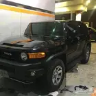 تجليد فضيات الصدام وشبك التويوتا FJ