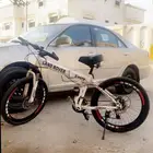 سيكل رياضي شبه جديد ينسفط فيه اسبرنجات