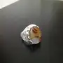 خاتم عقيق صافي 
