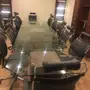 طاولة اجتماعات زجاج 