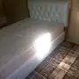 سرير مع مرتبة للبيع شبه جديد