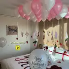 غرف عرسان تنسيق ذكرى زواج 