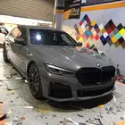 تجليدازياق وشبك الBMW الفئة 7 (بلاك اديشن)