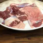 نص تيس ( لحم ني)