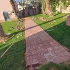 تنسيق حدائق عامة و خاصه و العناية بها شهريا