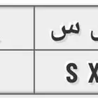 للبيع لوحه شبه مميزة و قفل S X R 4114