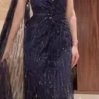 فستان كحلي لبسة وحدة