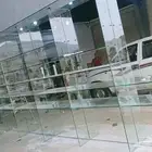 تركيب زجاج محلات تجرية وتركيب بلكنات فلل