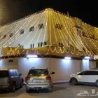 زينه العرس وجميع المناسبات وفرش العيد طاولات دائريه