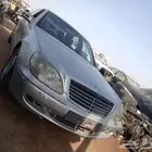 سياره مرسيدس موديل 2003 مقاس s350 موجود لها جميع قتع غيار
